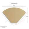 40 Size 4 Coffee Filter Paper Cones, Unbleached by EDESIA ESPRESS
