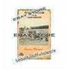 1959 rustic barnyard  FORAGE HARVESTER MANUAL COVER tin sign 