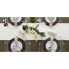 DII Variegated Tabletop Collection, Table Runner3x72, Off-White