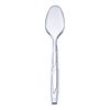 Comfy Package, [200 Count] Premium Heavyweight Disposable Clear Plastic Spoons