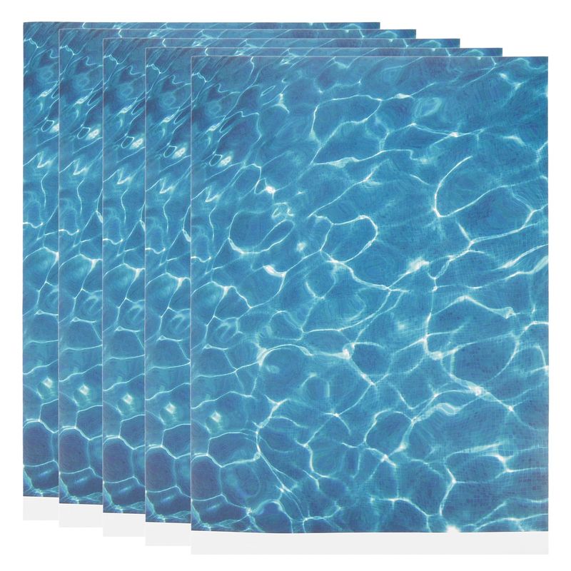 DIYEAH Artificial Water Ripple Sheet 5 Sheets Scenery Decor Sand Table ...