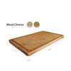 Casual Home Delice Cherry Rectangle Juice Drip Groove Cutting Board