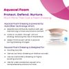 ConvaTec AQUACEL Foam 4"x4" Wound Dressing with Silicone Gel Adhesive, Waterproof, Flexible, Medical Grade with Hydrofiber Technology, Sterile, Square, 10ct Box