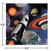 Creative Converting Ply Space Blast Lunch Napkins, 6.5 x 6.5-inch, Multicolor
