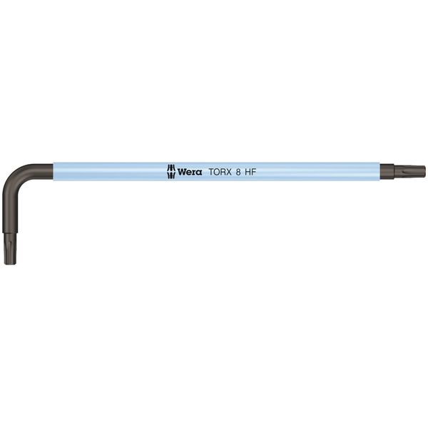 Wera 05024170001 8 x 76 mm 967 SL L-Key with TX Holding Function - Silver