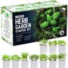 RealPetaled Indoor Herb Garden 10 Non-GMO Herbs– Complete Kitchen Herb Garden with 10 Reusable Pots, Drip Trays, Soil Discs and Seed Packets - Herbs Garden Starter Kit with Tools Set