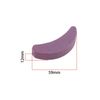 SG Store 20PCS Purple Chainsaw Sharpener Whetstone Crescent Shaped Chainsaw Sharpening Stone Replacement Grinder Tools for Chainsaw Teeth Sharpener