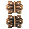 Van Dyke's Restorers Classic Surface Mount Small Steel Hinge, 1 3/4", Antique Brass