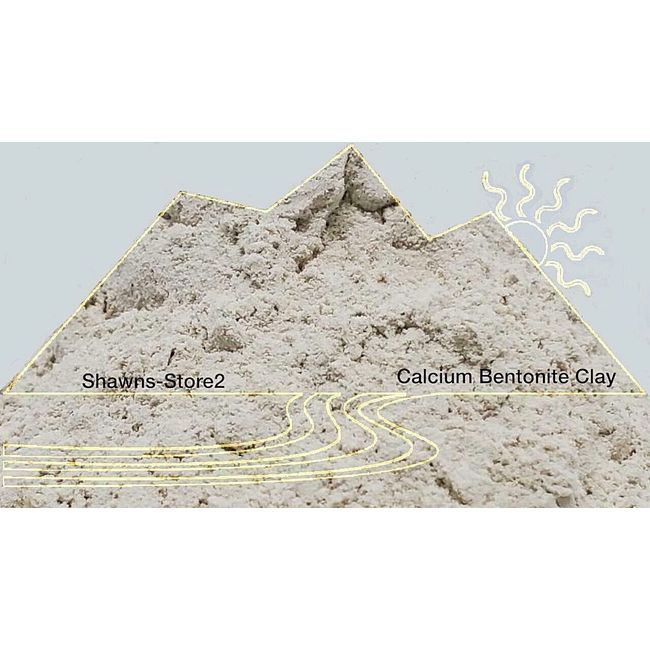 Premium Bentonite/Montmorillonite Clay 20 lb Edible Calcium