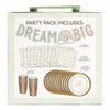 Rainbow Dream Tableware Kit For 12 , Party Supplies, 37 Pieces