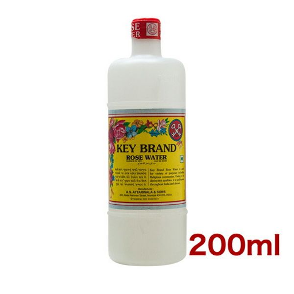 KEY BRAND Rose Water 200ml x 3 bottles Popular fragrant rose water Rose Water, Gulab Jal, Toner, Distilled Water, Gulab Jamun, Rose, Herbs, India, Spain, Chinese, Italy, Spices, Herbs, MT