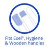 Green Exel Socket Mop Head 200g