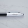Cross Calais Ball Pen Black & Chrome