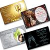 Wedding Anniversary Personalised Invitations & Envelopes 25th 40th 50th 60th Silver Ruby Gold Diamond