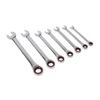 Sealey AK63941 7pc Combination Ratchet Spanner Set