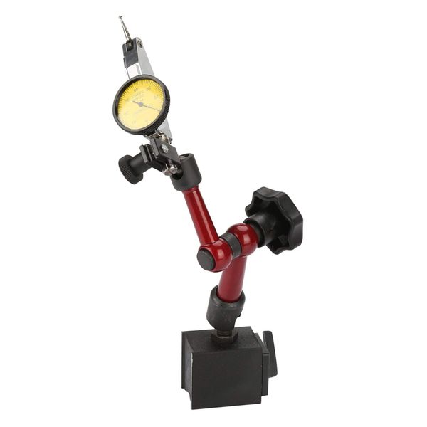 Strong Magnetic Lever Dial Test Indicator Gauge and Flexible Stand Base Holder for Surface Measuring