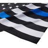 US Flag Store Thin Blue Line American Flag 3' x 5' Printed Polyester