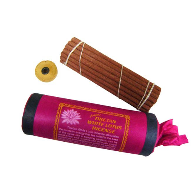 Tibetan incense (TIBETAN WHITE LOTUS INCENSE) / All natural &amp; all handmade incense / Nepali incense / Tibetan incense / Asian miscellaneous goods