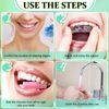 110 Pcs Aligner Chewies Orthodontic Chewies for Aligner Tray Seaters Silicone Chompers Teeth Dental Chewies Invisible Accessories, 11 Colors and Flavors