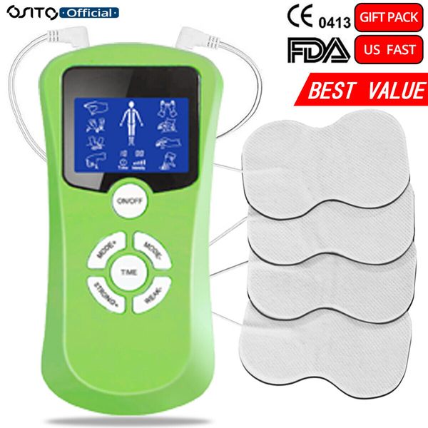 OSITO Tens Unit Machine Muscle Stimulator Pulse Massager Pain Relief Device