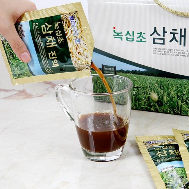 [Noksipcho] 30 packs of Korean Samchae extract 99.9% dietary sulfur-containing Samchae, 80ml