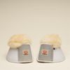 Horsecode Bell Boots White Glitter & GO L