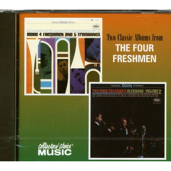 More 4 Freshmen and 5 Trombones/The Four Freshmen in Person, Vol. 2