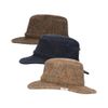 WALKER AND HAWKES - Harris Tweed Berkeley Hat - Midnight Blue - Small (57cm)