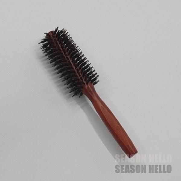 Season Hello Wood Dry Roll Comb Brush No. 1 Hair Brush Hair Roll Comb Beauty Tool