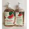 2 Bottles Watermelon Moisturizing Hand Soap w/ Eucalyptus Oil 17 fl oz Each