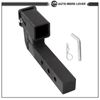 7500lbs Trailer Hitch Riser For 2 Inch Receivers with 4 Inch Rise / Drop