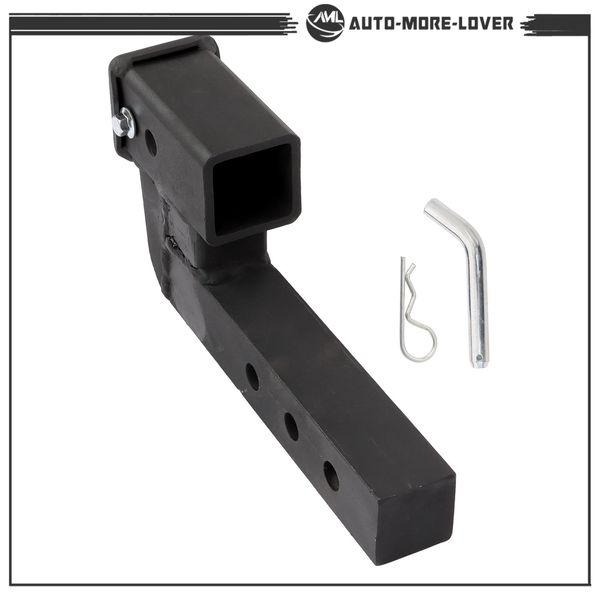7500lbs Trailer Hitch Riser For 2 Inch Receivers with 4 Inch Rise / Drop