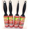 4 PACK - Scotch-Brite Everyday Clean Mini Travel Lint Rollers - 30 Sheets Each