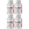 Glucofort Advanced Formula Cholesterol Blood Sugar Glucose Support - 4 Bottles