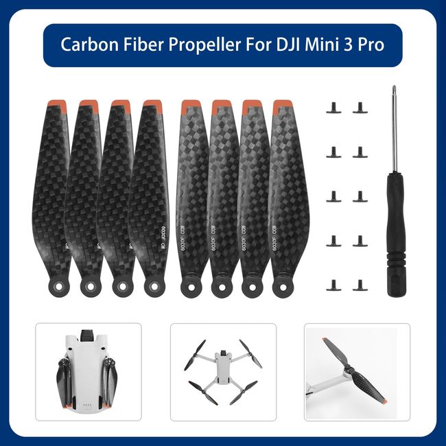 Drone Carbon Fiber Propeller For Mini 3 6030f Propellers Low Noise