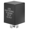 EP27 5-Pin LED Flasher Flash Relay LED Turn Indicator Flasher Relay 12V for Turn Light Hyper Flash Fix