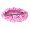 Silky Satin Jewel Bonnet Extra Large Pink