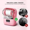 Portable Barcode Printer Wireless Pocket Thermal Printer Label Receipt Printer