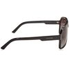 Carrera 33 Rectangular Sunglasses 33 62 Black