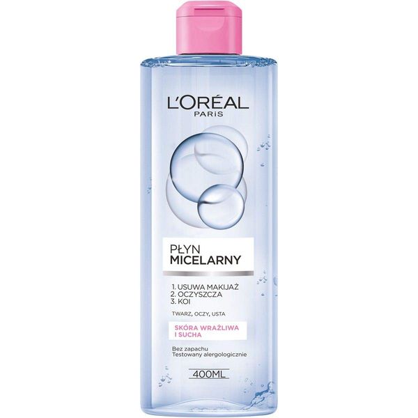 L’OREAL PARIS SKIN EXPERT Micellar water dry/sensitive skin 400ml