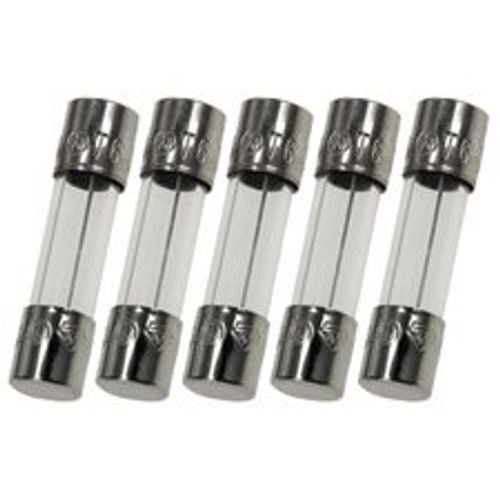 Witonics Pack of 5, 3AG750mA250V, F750mAL250V, F750mA 250V, F750m L250V, F750mA 250V, F750mL250V Cartridge Glass Fuses 6X30mm (1/4 inch x 1-1/4 inch), 750mA 250V, Fast Blow (Fast Acting)