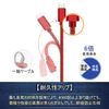 Type-C Cable, 3.3 ft (1 m) Length, USB Type C Charging Cable, Denim Fabric, USB C, Data Transfer Cable, High Speed Charging, Type C, Smartphone Cable, For Android, Compatible with Various Type C