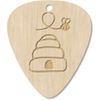 7 x 'Bee Hive' Guitar Picks/Pendants (GP00015270)