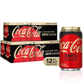 Coke Zero Vanilla Fridge Pack Bundle, 12 fl oz, 36 Pack 