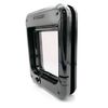 Closer Pets Black Rotary 4-Way-Locking Cat Flap