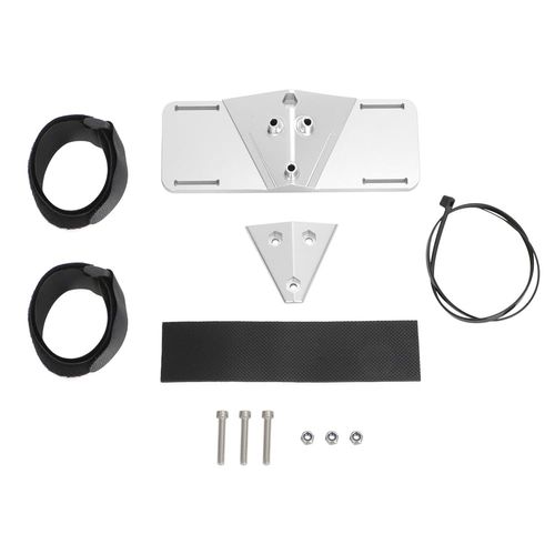 WIKIBB Universial Speaker Mount for Sea Doo Spark TRIXX, Cruise Speaker Bracket for Sea-Doo Spark 2 Up，Aluminum Silver