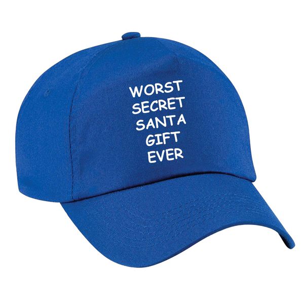 Flox Creative Blue Baseball Cap Worst Secret Santa Gift Ever