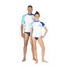 Mares Rashguard Shield Man Rash Guard Set, White, XS