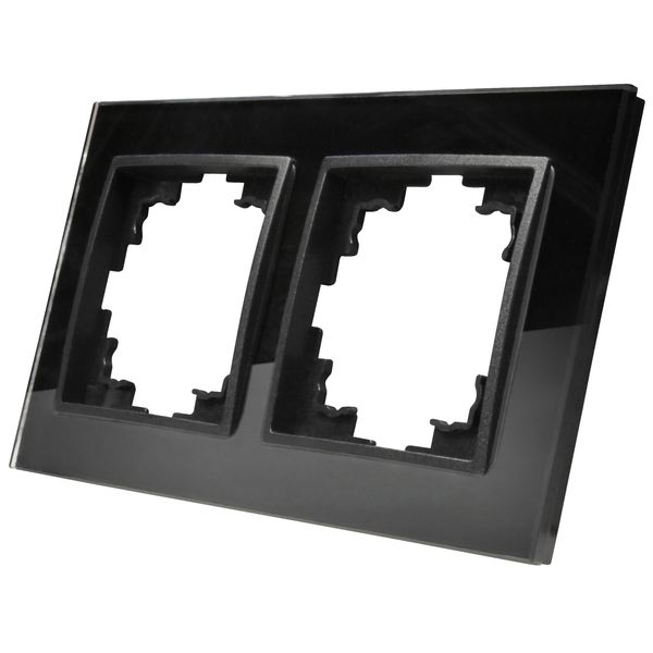 'Glass Frame McPower "Flair, 2x, Black