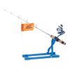 Clam Arctic Warrior Ice Fishing Tip-Up – Strike-Activated Rod Holder for Hands-Free Ice Fishing – Works with Most Rods & Reels – Model 8840